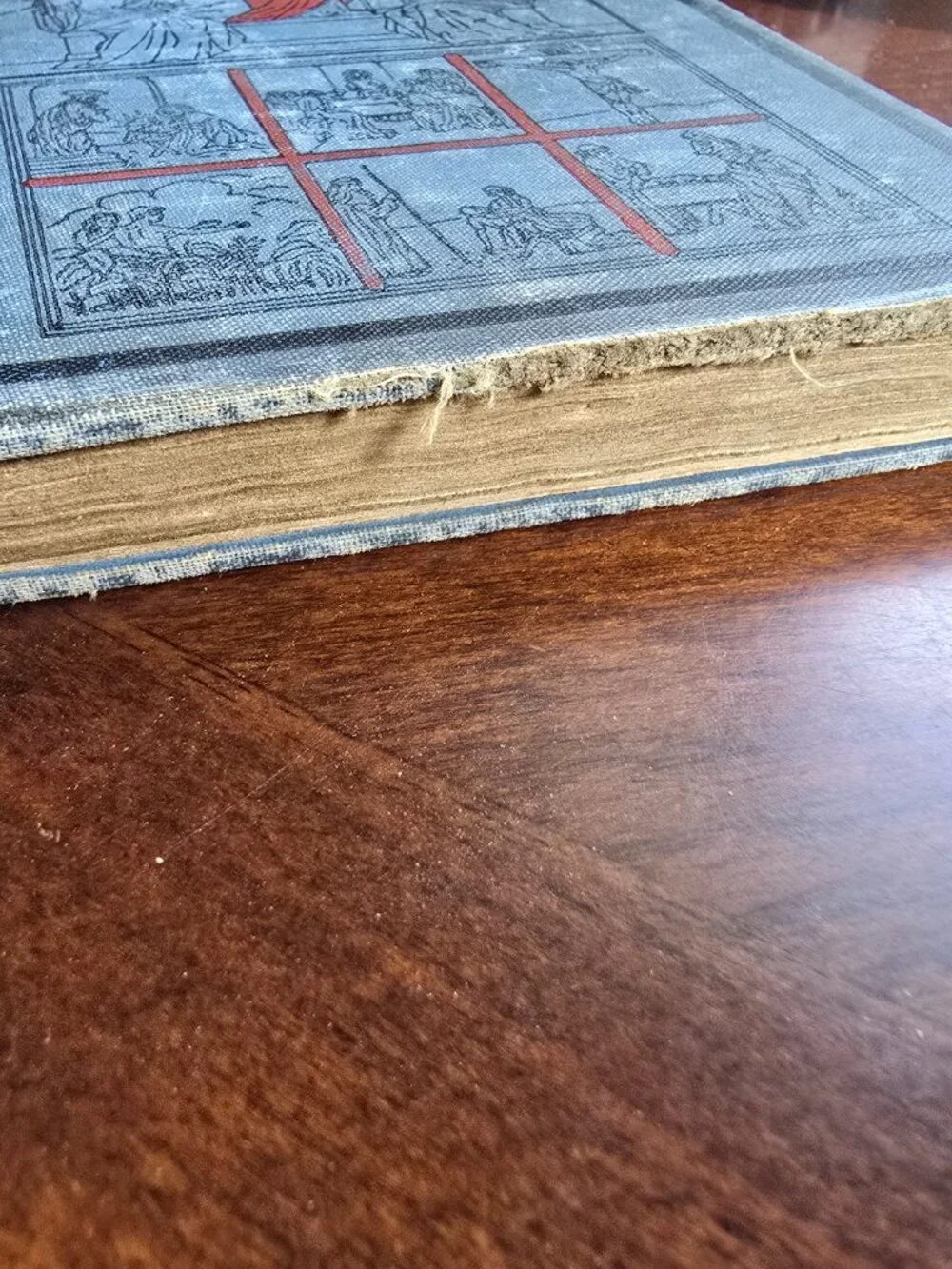 Vintage The Bible Story 1931 Catholic School Textbook Benziger Brothers Johnson